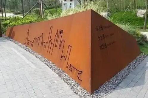 南宁耐候钢挡土墙